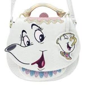 Danielle Nicole, Mrs. Potts, Chip, Beauty and the Beast, Crossbody Purse, Disney
